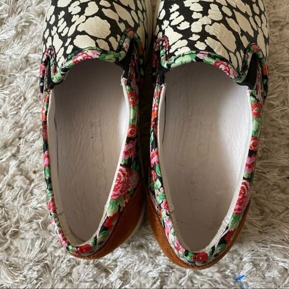 Coach C103 Pointy Toe Zebra Print Sneakers Sz 6.5 - Picture 12 of 16